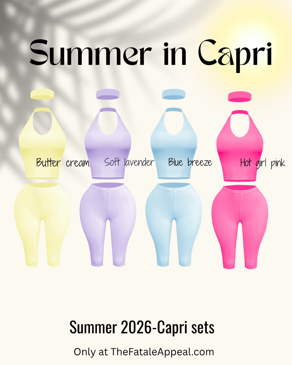 Sumer in Capri set