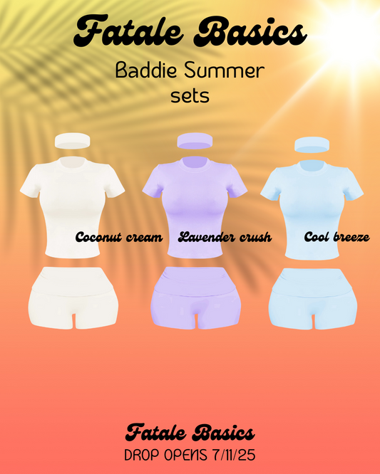 Baddie Summer set