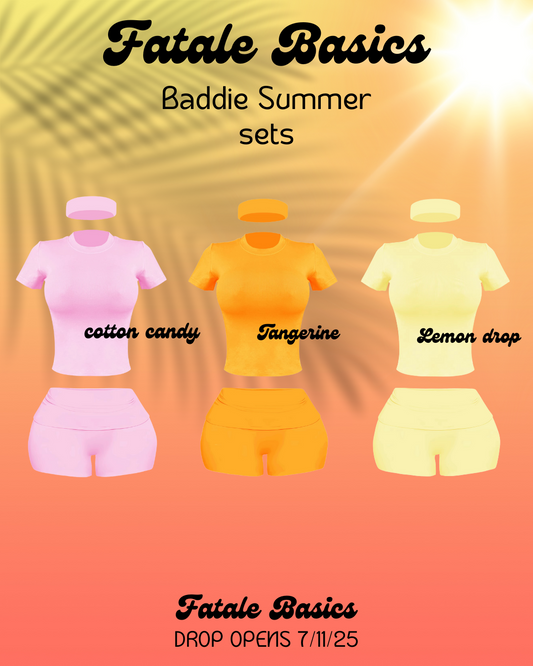 Baddie Summer set
